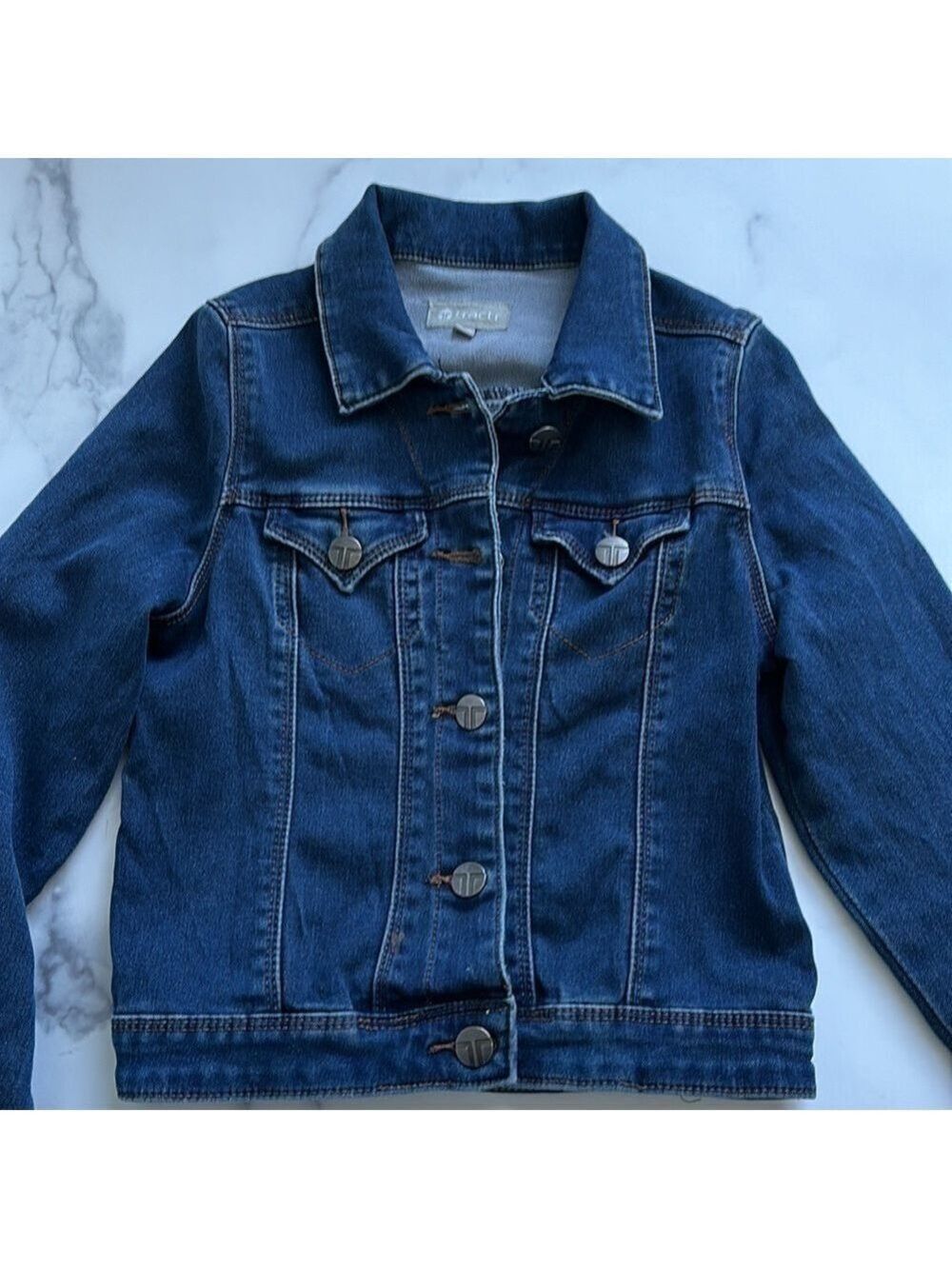 Tractr Kids Jean Jacket Size Small Unisex